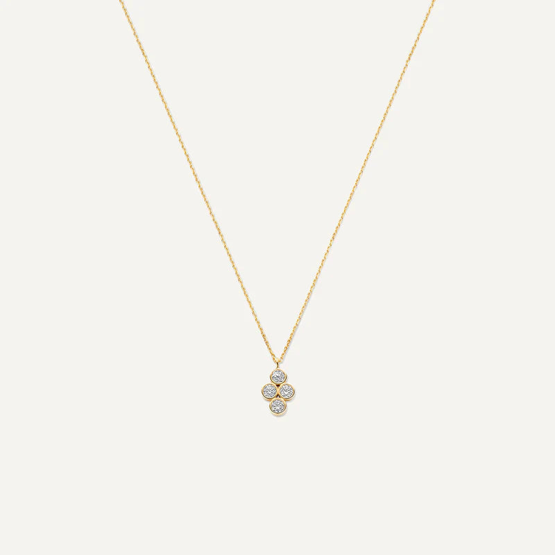 Zirkonia Bloemen Set