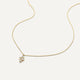 Zirkonia Bloem Pendant Ketting