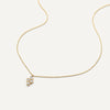 Or 14 Carats Set de Colliers Fleur Essential Zircon - 7