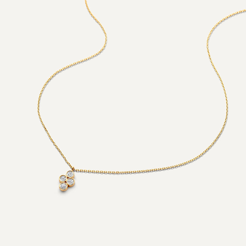 Set de Colliers Fleur Essential Zircon