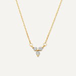 Collier Pendentif Lotus Zircon