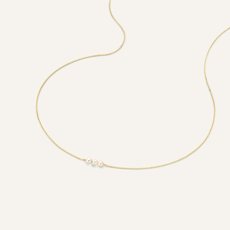 Geschakelde Parel Ketting