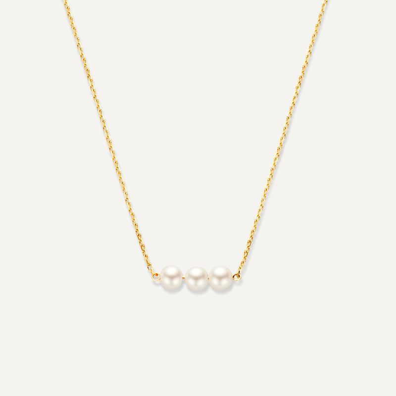 Geschakelde Parel Ketting