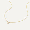 Or 14 Carats Collier Pendentif Cœur Ouvert - 7