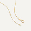 Or 14 Carats Collier Pendentif Cœur Ouvert - 10