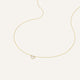 Pavé Cubic Zirconia Open Heart Pendant Necklace