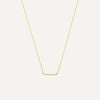14 Karat Gold Essential Bar Necklace - 1