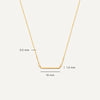 14 Karaat Goud Essential Bar Set - 6