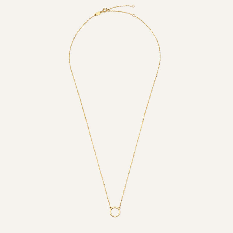 Circle Pendant Necklace