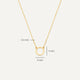 Circle Pendant Necklace