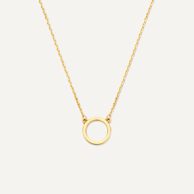 Circle Pendant Necklace