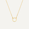 Circle Pendant Necklace
