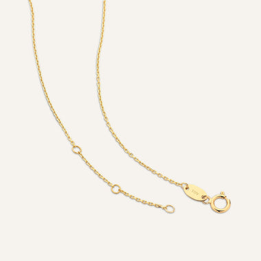 14 Karat Gold Sphere Pendant Necklace - 9