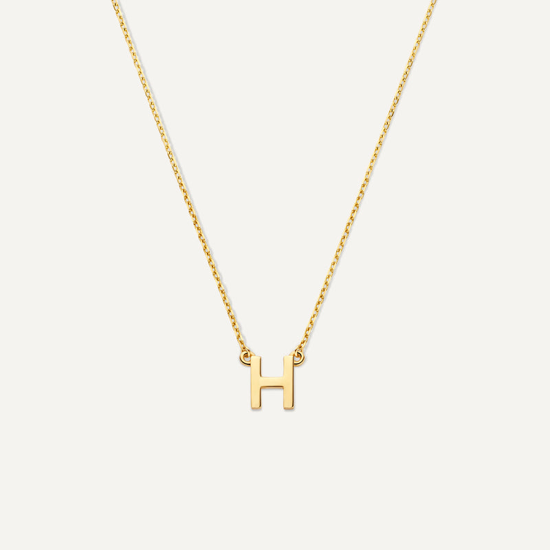 Essential Initial Letter Necklace