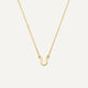 Essential Initial Letter Necklace