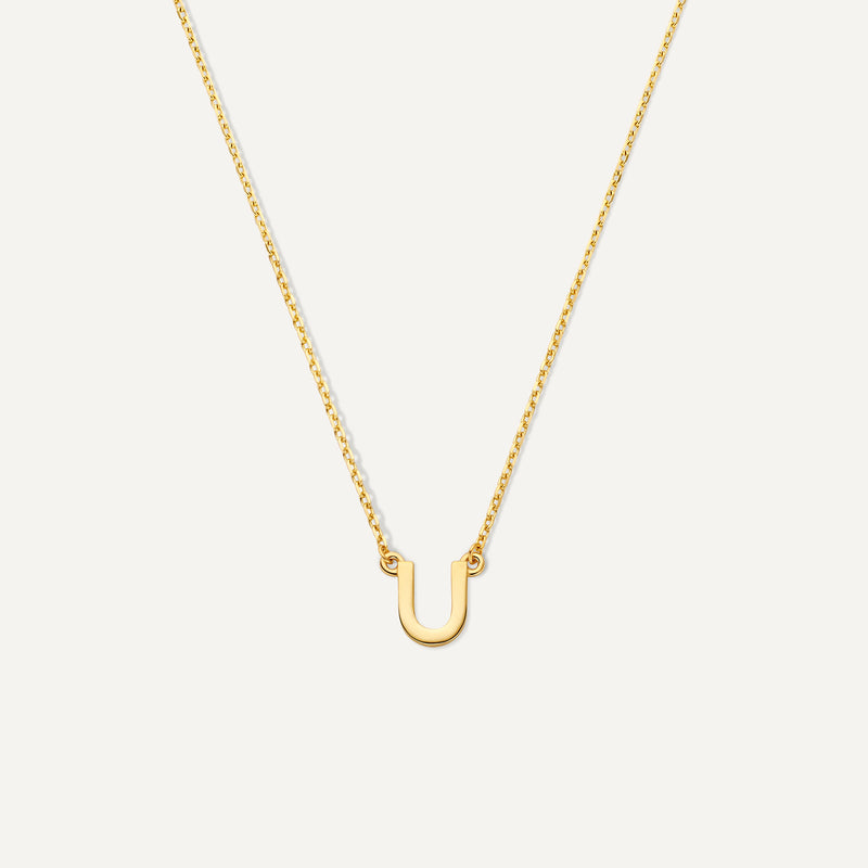 Essential Initial Letter Necklace
