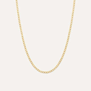 Slim Curb Chain Necklace