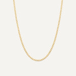 Slim Curb Chain Necklace