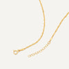 14 Karaat Goud Dunne Gedraaide Koordketting - 8