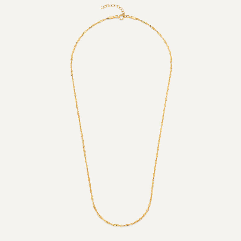Dunne Gedraaide Koordketting