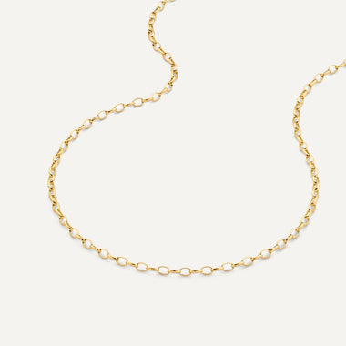 585er Gold Anker Gliederhalskette - 5