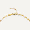 585er Gold Anker Gliederhalskette - 11