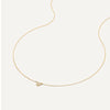 14 Karaat Goud Pavé Zirkonia Hart Pendant Ketting - 6