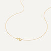 585er Gold Linked Herz Anhänger Halskette - 6