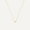 14 Karaat Goud Puffy Hart Set - 4