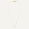 14 Karat Gold Puffy Heart Pendant Necklace - 13