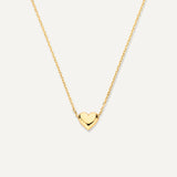Collier Pendentif Cœur Bombé