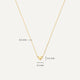 Puffy Heart Pendant Necklace