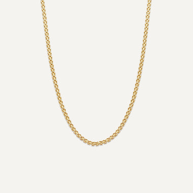 14 Karat Gold Timepiece Chain Necklace - 1