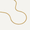 14 Karat Gold Timepiece Chain Necklace - 7