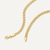 14 Karat Gold Timepiece Chain Necklace - 9