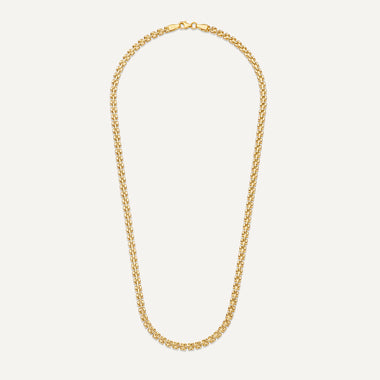 14 Karat Gold Timepiece Chain Necklace - 12