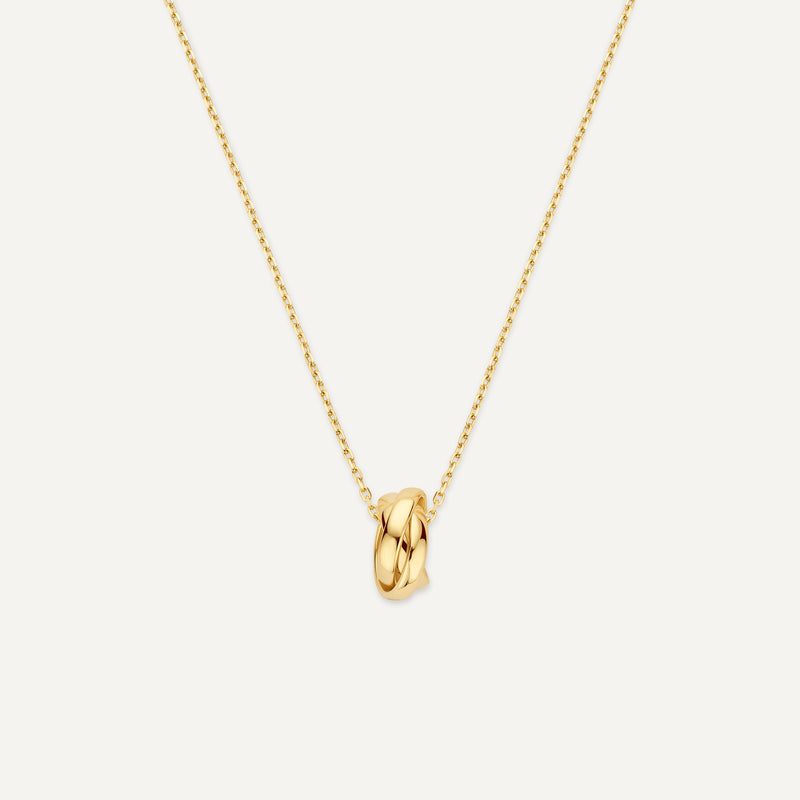 Triple Band Ring Necklace