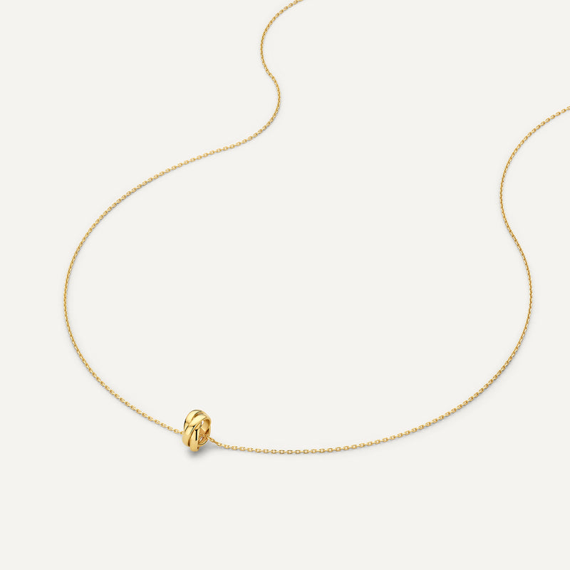 Triple Band Ring Necklace