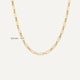 Paperclip Duo Chain Necklace