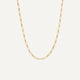 Paperclip Duo Chain Necklace