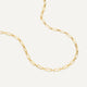 Paperclip Duo Chain Necklace