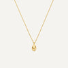 14 Karaat Goud Drop Necklace - 1