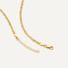 Oro de 14 Quilates Twisted Chain Necklace - 5