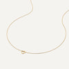 14 Karat Gold Linked Open Heart Pendant Necklace - 5