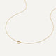 Linked Open Heart Pendant Necklace