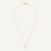 14 Karat Gold Linked Open Heart Pendant Necklace - 8