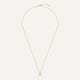 Linked Open Heart Pendant Necklace