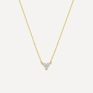 Zirkonia Lotus Hängehalsband