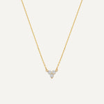 Collier Pendentif Lotus Zircon
