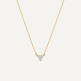 Zirkonia Lotus Hängehalsband